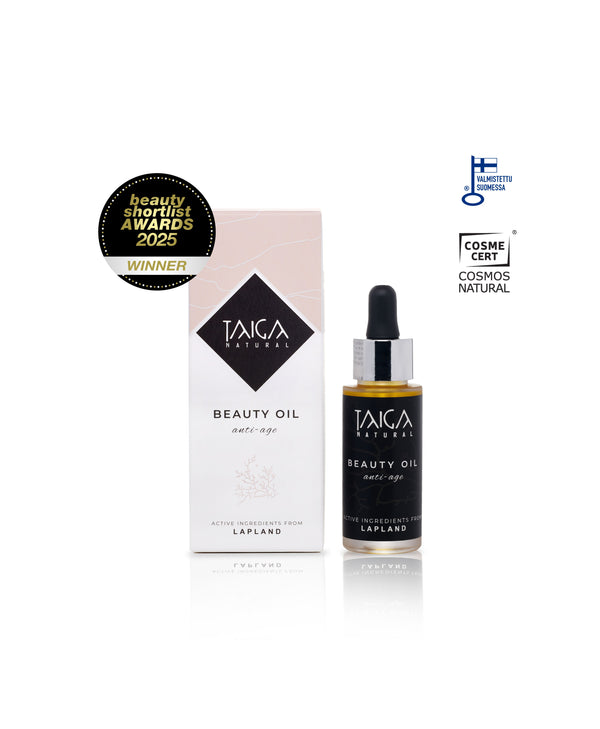 Taiga Beauty Oil Anti-Age -kasvoöljy, 30 ml