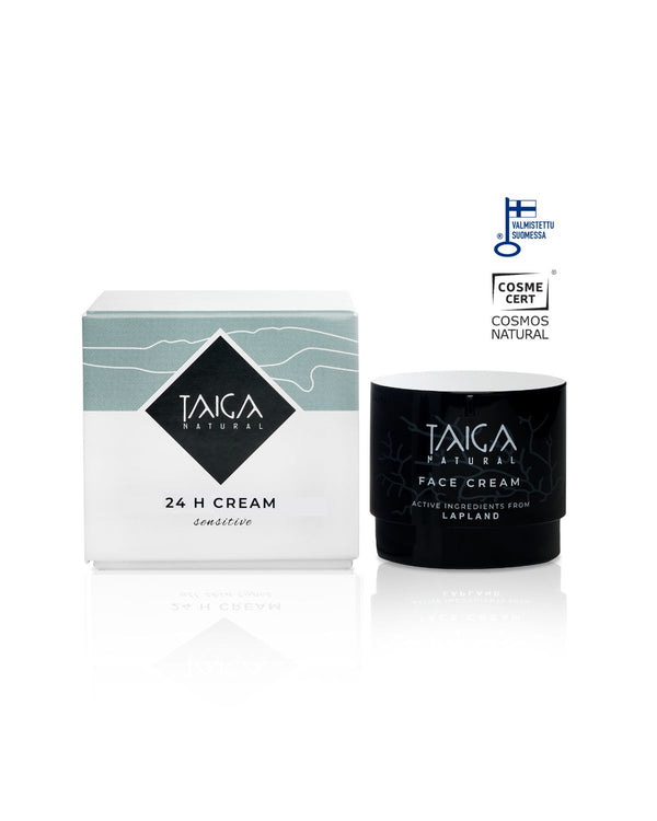 Taiga 24 H Cream Sensitive - kosteusvoide,  50 ml