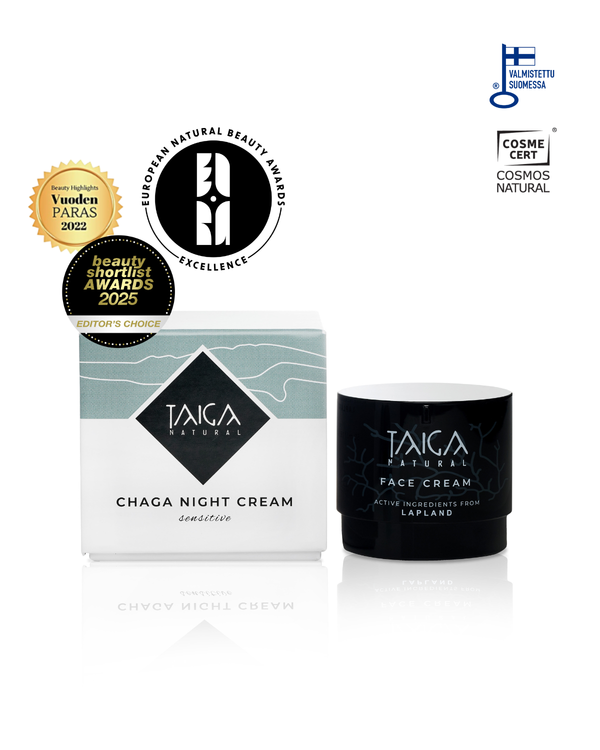 Taiga Chaga Night Cream Sensitive -pakurivoide, 50 ml