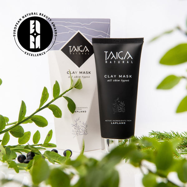Taiga Clay Mask All Skin Types -syväpuhdistava savinaamio, 75 ml
