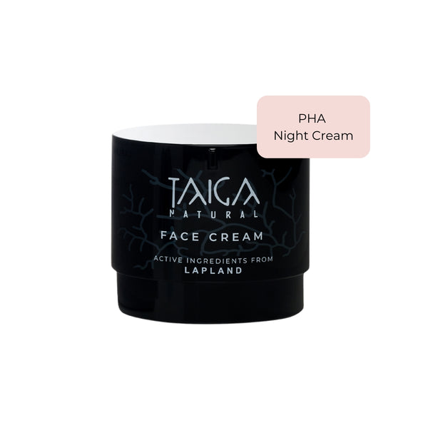 Taiga PHA Night Cream Anti-Age - kuoriva yövoide, 50 ml