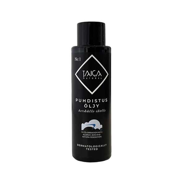No:1 Puhdistusöljy herkälle iholle 100 ml